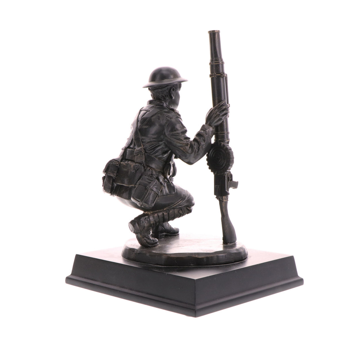 The limited edition Australian Machine Gun Company figurine is a true piece of military history. In 1916, the Australian Imperial Forces revolutionized infantry tactics with the adoption of the lighter air-cooled Lewis Gun. www.moralepatches.com.au