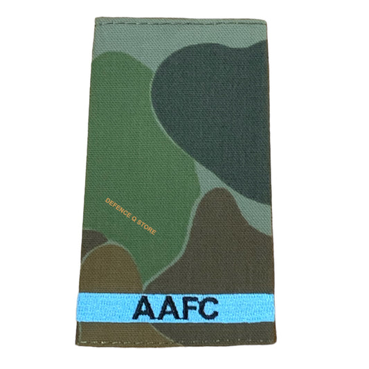 AAFC Australian Air Force Cadets Cadet CDT Auscam Rank Insignia DPCU  Sold as x1 Rank Slide Only www.moralepatches.com.au