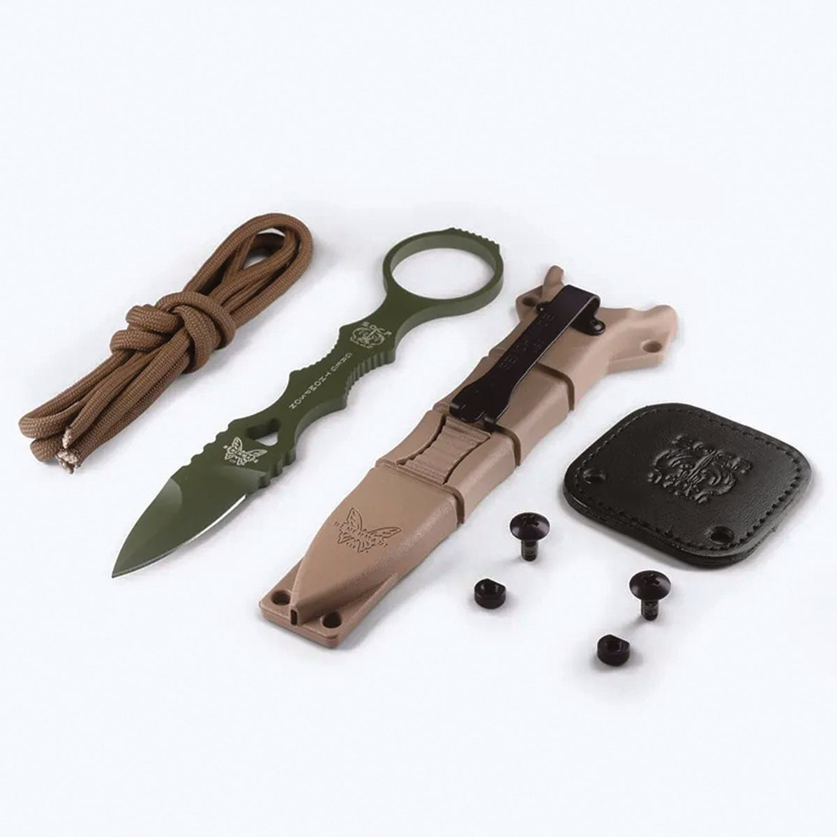 Designed with a 440C stainless steel blade and OD Green finish, this Mini SOCP® delivers rugged performance with an organic terrain advantage. The skeletonised handle reduces weight without sacrificing grip. Comes complete with a versatile SOCP® sheath for adaptable carry options. www.moralepatches.com.au