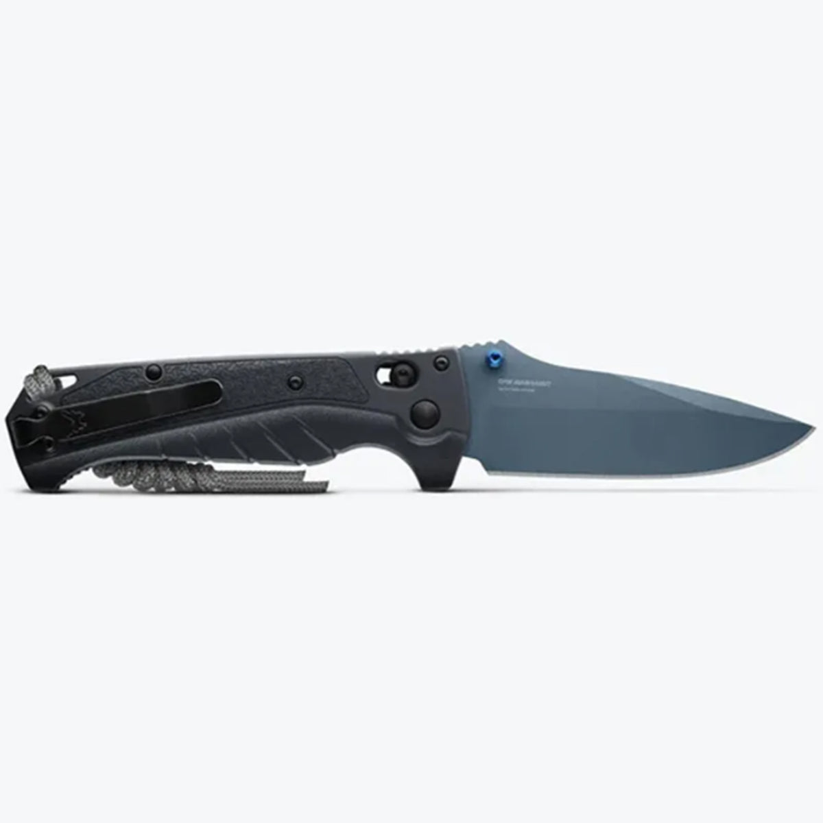 NEW May 2025 - They say don’t mess with a good thing — but you can always refresh the ‘fit. Enter: dark water variant of Benchmade's hard use angler’s folder, the Adira™.  www.moralepatches.com.au