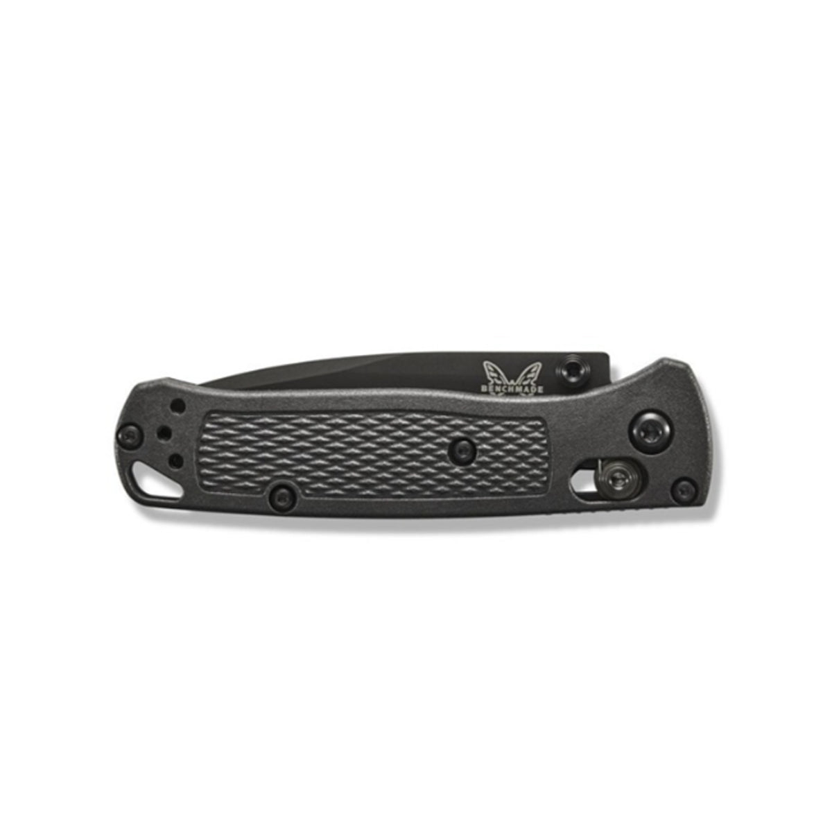 Benchmade's all-black variant of the Mini Bugout packs a mean punch, and does it with class. Now available in three different colourways, the Mini Bugout maintains the same material configuration as its full-sized counterparts in a 42 gram package.  www.moralepatches.com.au