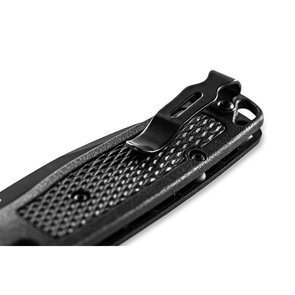 Blacked out from tip to tail, this Bugout® is a favorite amongst customers of all lifestyles. Re-engineered with Benchmade’s CF-Elite™ handle technology, the 535BK-2 weighs in slightly lighter than its predecessors, yet boasts greater rigidity under pressure. Just when you thought the Bugout® couldn’t get any lighter…​ www.moralepatches.com.au