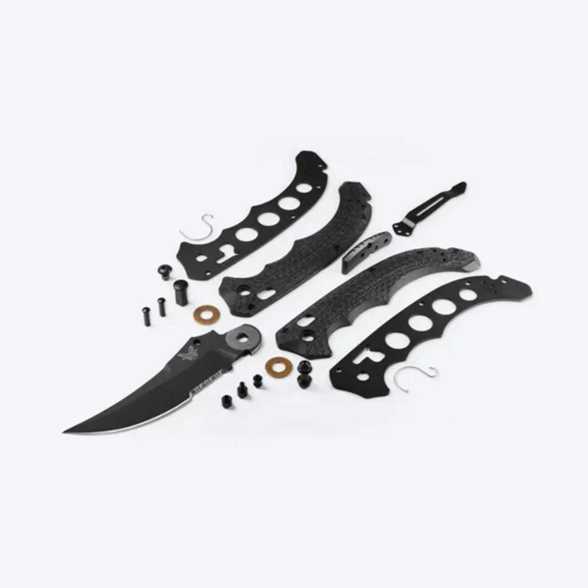 New 2025 - Benchmade decided to mix it up a bit with this premium Bugout®.. Inspired by the earthy tones found in our outdoor gear, backpacking kits, and accessories around the campsite, the new 535-09 Bugout® sets itself apart from others they’ve built thanks to handle scales that contrast a gray anodised 6061-T6 aluminium bolster with a Redstone Richlite onlay, plus a few other added pops of colour found in the orange anodised thumb stud and backspacer. www.moralepatches.com.au
