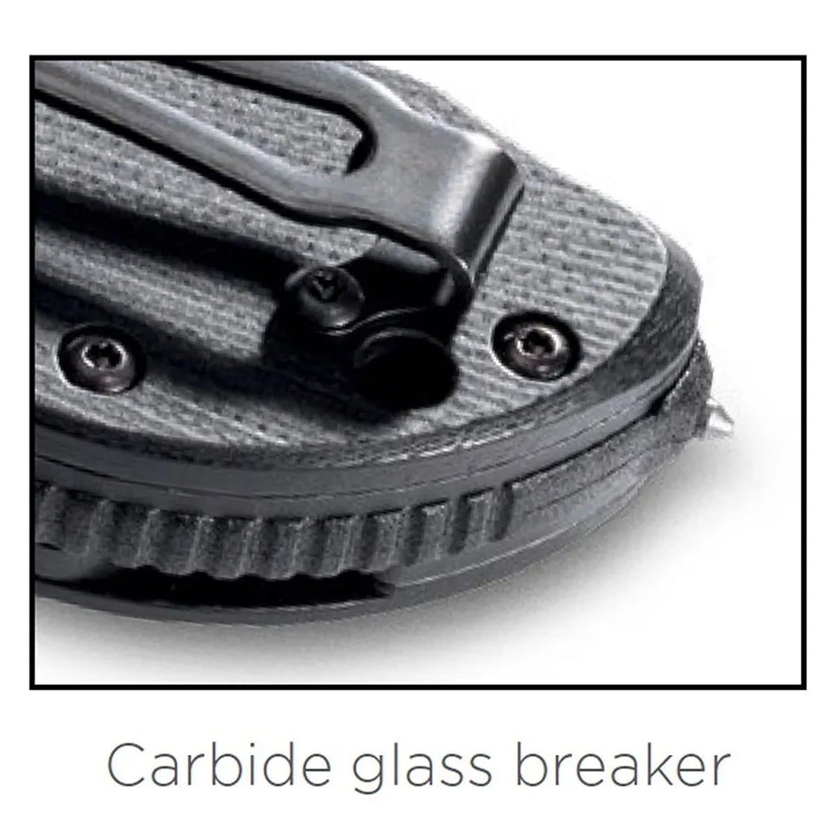 This 916 Triage® knife has all of the great features of Benchmade's&nbsp;original Triage rescue tool, and the added safety-utility benefit of the opposing bevel blunt tip blade.&nbsp;This dynamic triple utility tool includes part serrated knife, safety hook /strap cutter and carbide glass breaker. www.moralepatches.com.au