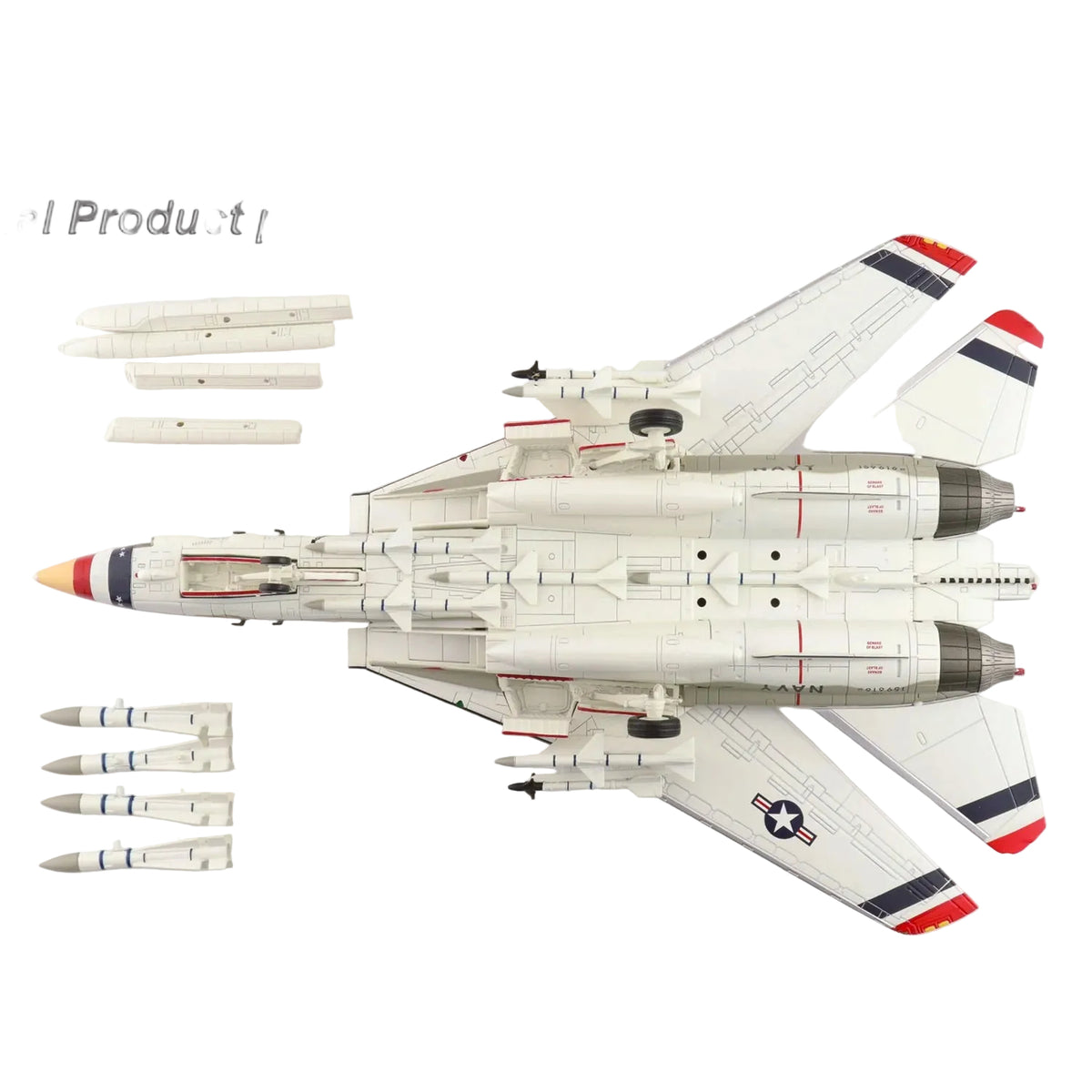 Own a stunning piece of US Navy history with the 1/72 F-14A Tomcat "Bicentennial Scheme," Bureau Number 159616, as flown by VF-124 in 1976. This meticulously crafted diecast model showcases the iconic F-14 adorned with a vibrant red, white, and blue livery commemorating America's 200th birthday. www.moralepatches.com.au