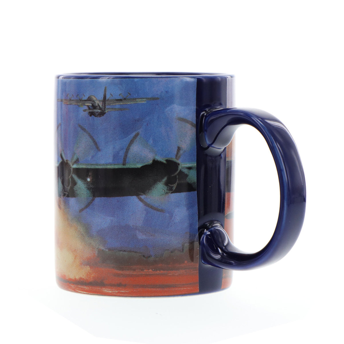 With a beautiful depiction of the workhorse C-130 Hercules and a schematic of the aircraft in the base, this mug is both eye-catching and unique. Made from durable ceramic with an easy-grip handle and scratch-resistant finish, it is perfect for enjoying hot or cold beverages. www.moralepatches.com.au