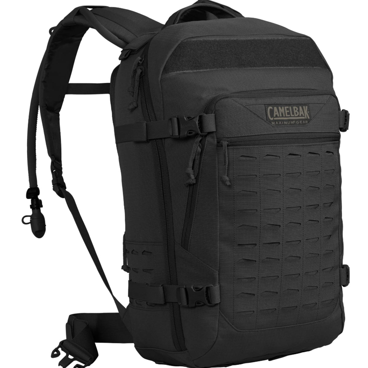 Hit pay dirt with the all new Motherlode. A redesign of a classic, the new Motherlode has the cargo and organisation you've come to love, but now includes a 3L Mil Spec Crux Lumbar Reservoir that delivers 25% more water per sip and moves your water lower, increasing your stability and comfort. Perfect for multi-day missions, the Motherlode has over 35L of cargo, tons of gear organisation, and our new laser cut Mountain™ MOLLE, making it fast and easy to attach added accessories. www.moralepatches.com.au
