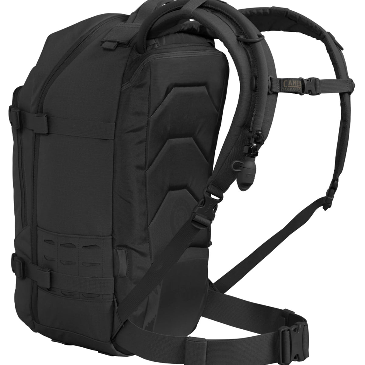 Hit pay dirt with the all new Motherlode. A redesign of a classic, the new Motherlode has the cargo and organisation you've come to love, but now includes a 3L Mil Spec Crux Lumbar Reservoir that delivers 25% more water per sip and moves your water lower, increasing your stability and comfort. Perfect for multi-day missions, the Motherlode has over 35L of cargo, tons of gear organisation, and our new laser cut Mountain™ MOLLE, making it fast and easy to attach added accessories. www.moralepatches.com.au