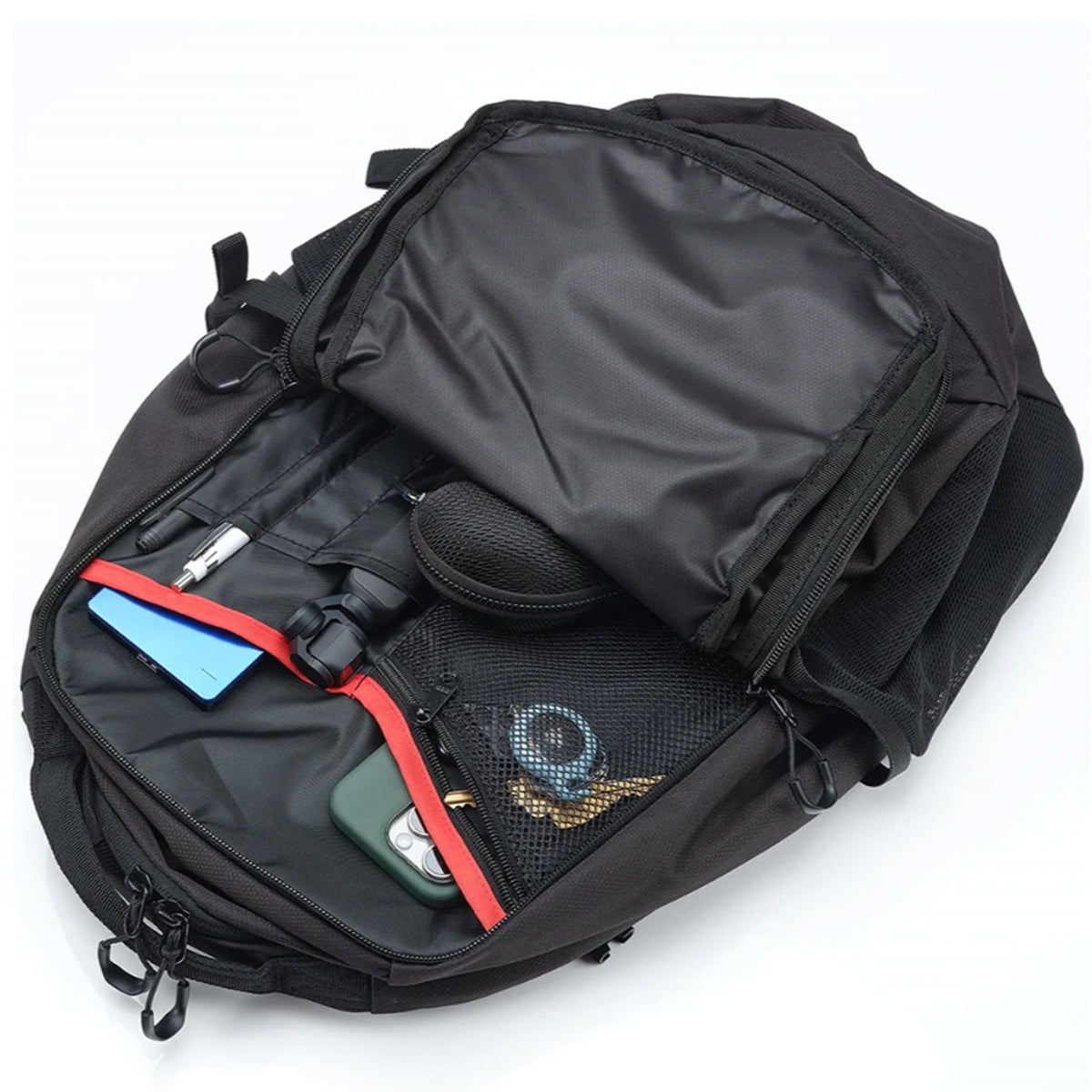 Volume: 30L/50 x 32 x 22cm
Premium quality, multi compartment 30L daypack
Action Back Extreme padded harness system
Sternum strap for improved pack stability
Large main storage pocket
Padded laptop sleeve fits most laptops to 15.4”
Hydration ready – Just add a 2L reservoir
Front zip storage pocket with handy organiser panel
Front zip stash pocket with brushed poly lining
Front QR storage sleeve pocket
External QR compression system
Side accessory / mesh bottle pockets www.moralepatches.com.au