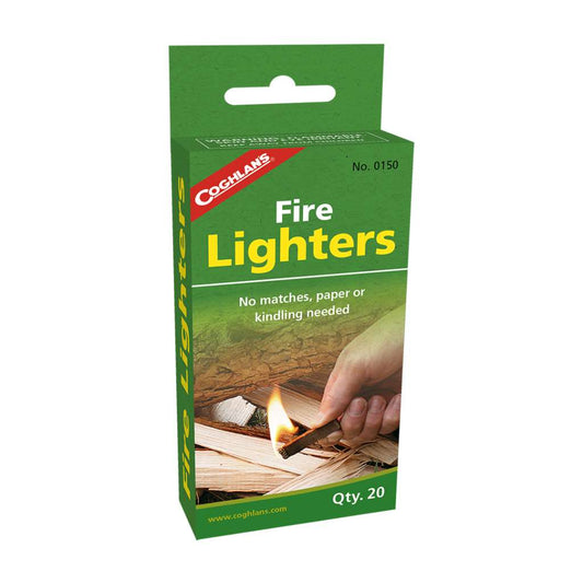 No matches, paper, or kindling required. Handy, odourless Fire Lighters make lighting a fire quick, easy and clean. Stick burns approximately 7 minutes. www.moralepatches.com.au
