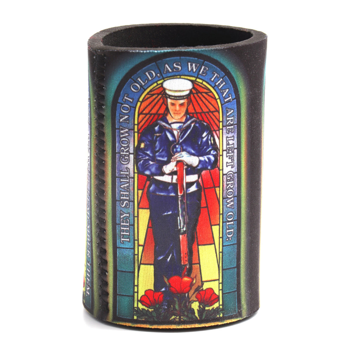 Inspired by the timeless beauty of stained-glass windows, this cooler is a stunning tribute to the Courage, Honour, and Sacrifice of all Australian service men and women, both past and present. www.moralepatches.com.au
