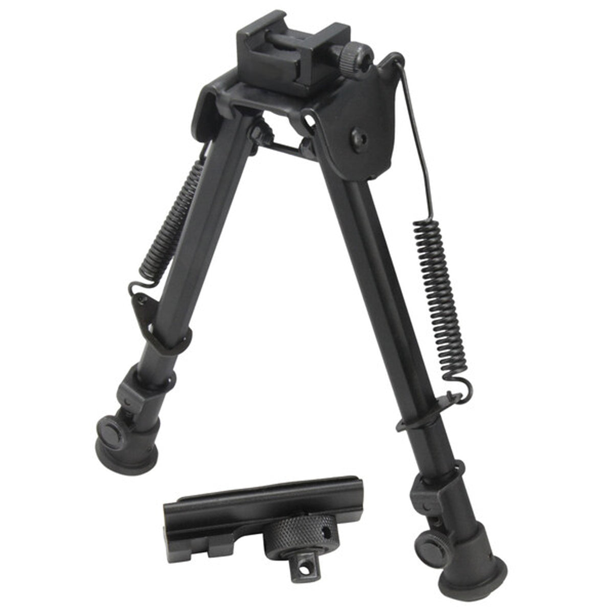 The DINGO Gear Foldable&nbsp;Bipod with Swivel Stud Mount is built with the toughest alloy steel and equipped with a mounting system that fits the Weaver-Picatinny rail or Swivel Stud Mount, our bipods are an ideal accessory for most rifles and will give you a stable rest while hunting or shooting. www.moralepatches.com.au