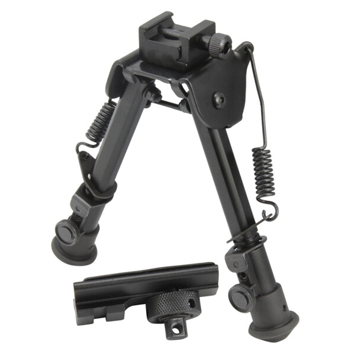 The DINGO Gear Foldable Bipod with Swivel Stud Mount is built with the toughest alloy steel and equipped with a mounting system that fits the Weaver-Picatinny rail or Swivel Stud Mount, our bipods are an ideal accessory for most rifles and will give you a stable rest while hunting or shooting. www.moralepatches.com.au