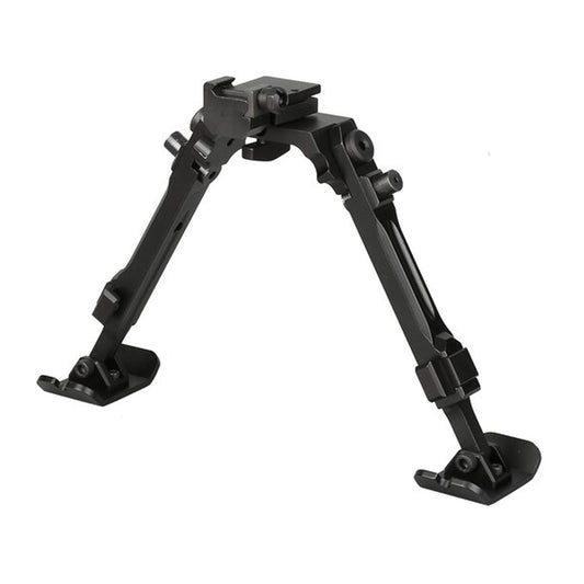 The DINGO Gear Heavy Duty Tactical Bipod is built with the toughest alloy steel and equipped with a mounting system that fits the Weaver-Picatinny rail, our bipods are an ideal accessory for most rifles and will give you a stable rest while hunting or shooting. www.moralepatches.com.au
