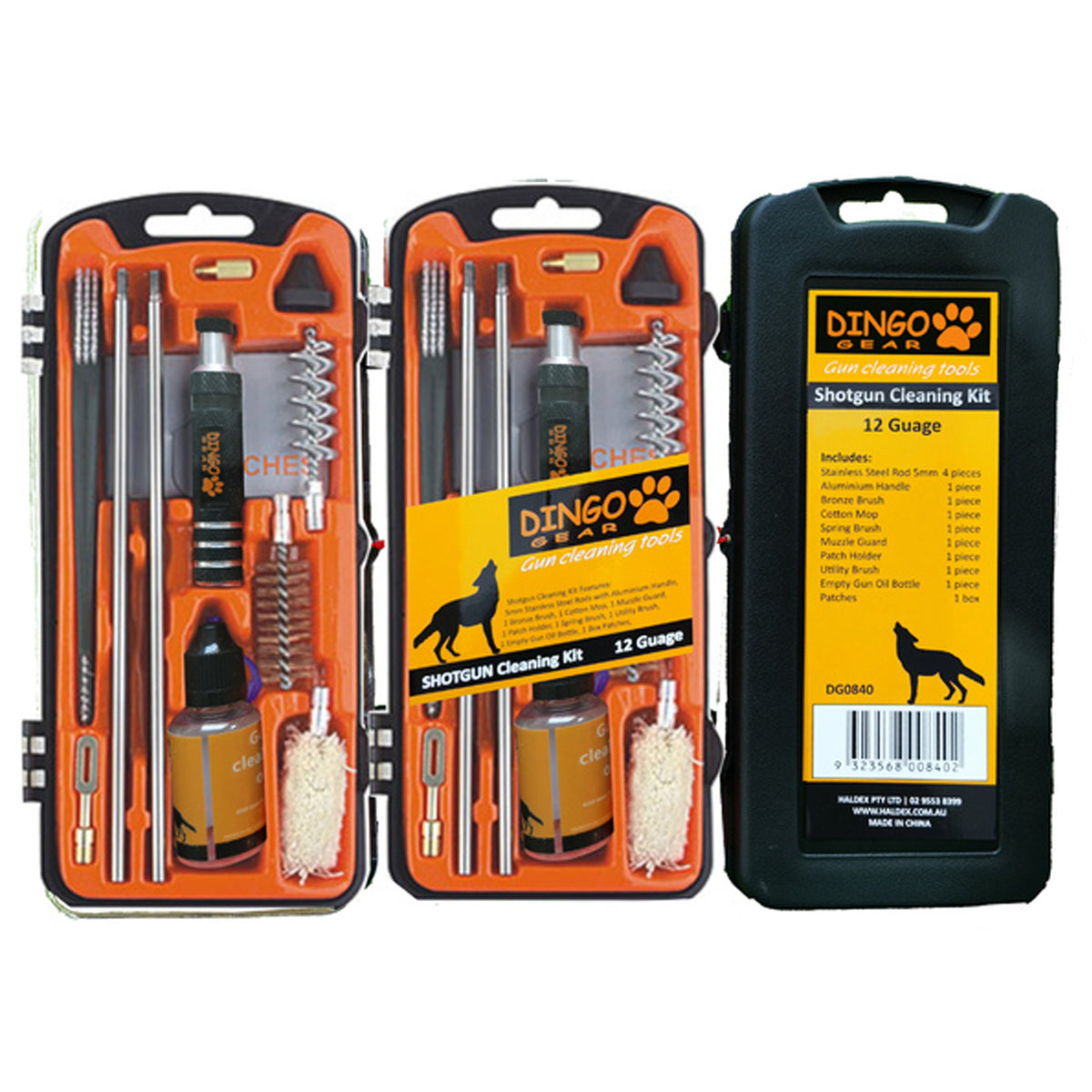 The Dingo Gear Compact Gun Cleaning Kit with Oil Bottle is the perfect solution for you. It comes packed in a strong storage case which is easy to open and close and keep all the components in place.
www.moralepatches.com.au