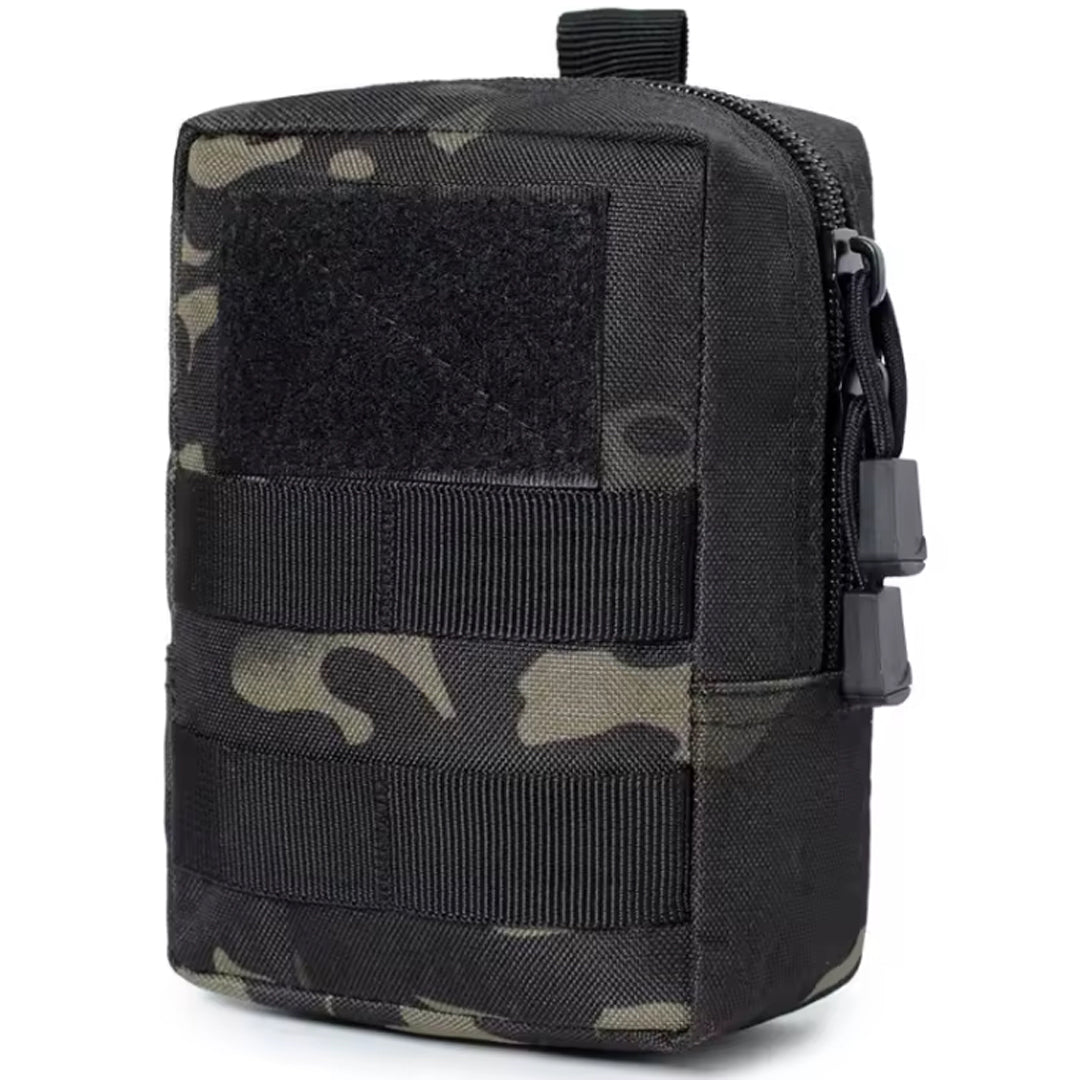 Discover the endless possibilities of this essential MOLLE pouch! Attach it to your field gear and store all the essential small items - your phone, snacks, tourniquets, notebooks and beyond! Perfect for the outdoor enthusiast looking for convenience and flexibility. www.moralepatches.com.au