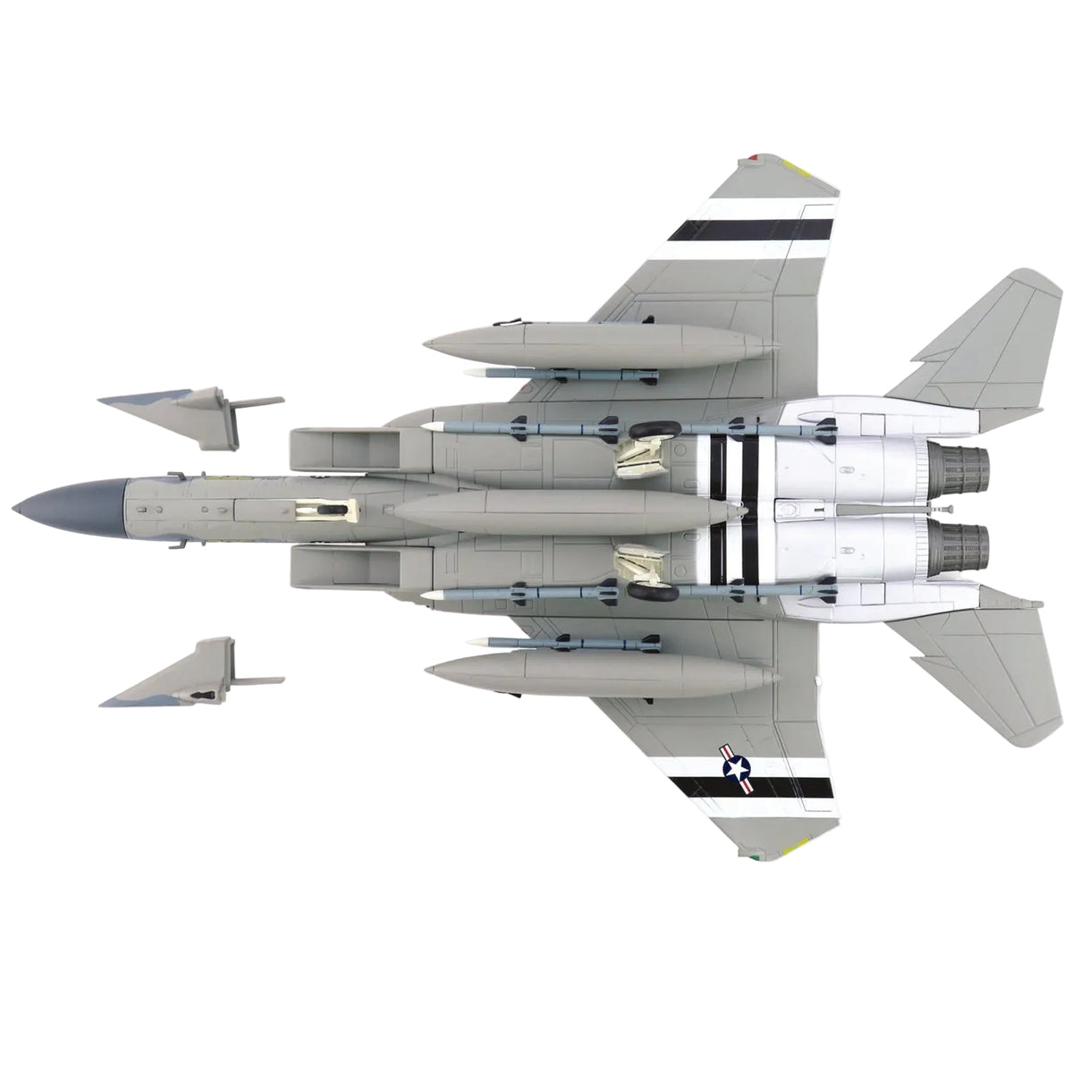 This meticulously detailed 1/72 scale F-15C Eagle captures the Florida Air National Guard's 7th Anniversary livery as flown by aircraft 86-0171 in September 2022. www.moralepatches.com.au