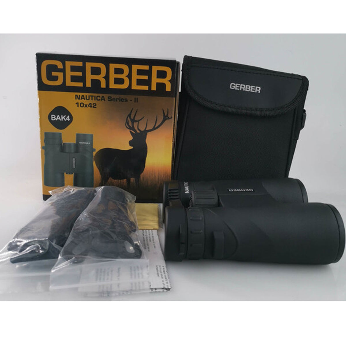 The Gerber 10x42 Waterproof Binoculars are ideal for out on the water. With 42mm objective lens, in low light conditions such as dawn and dusk, image brightness remains stable www.moralepatches.com.au