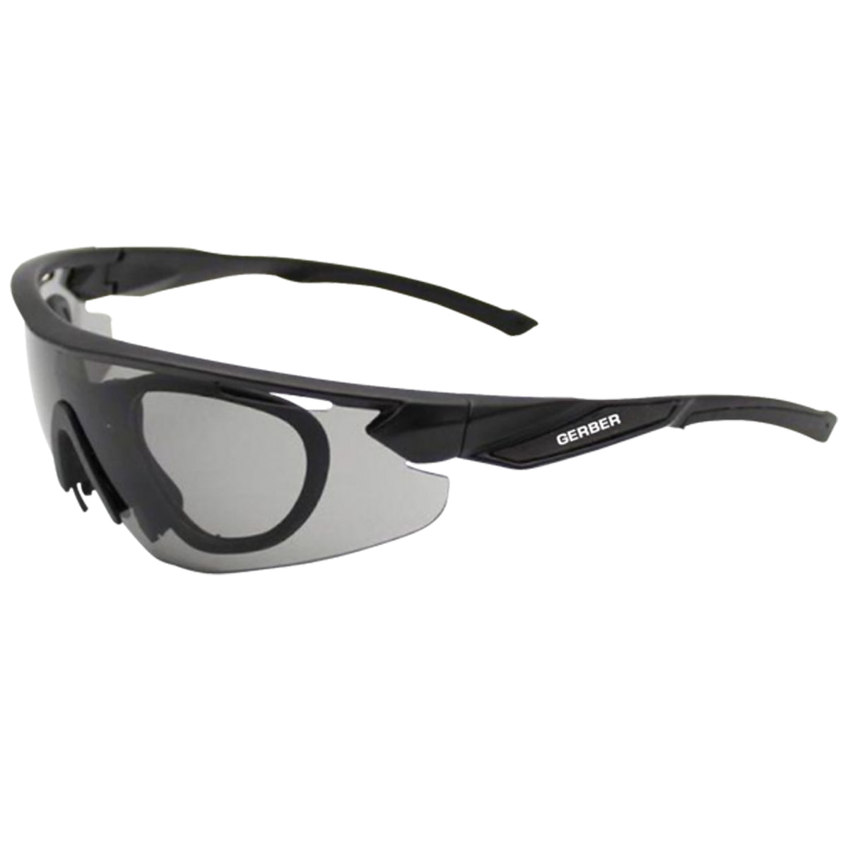 Experience versatility and protection with GERBER Polarized Shooting Glasses. The set includes 3 interchangeable lenses: Grey (Polarised), Smoke, and Yellow. Easily switch lens colors with the convenient nose piece clip and carry everything in the included hard and soft cases for added protection and cleaning. Enhance your shooting experience with these high-quality glasses! www.moralepatches.com.au