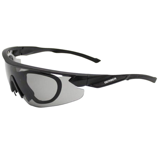 Experience versatility and protection with GERBER Polarized Shooting Glasses. The set includes 3 interchangeable lenses: Grey (Polarised), Smoke, and Yellow. Easily switch lens colors with the convenient nose piece clip and carry everything in the included hard and soft cases for added protection and cleaning. Enhance your shooting experience with these high-quality glasses! www.moralepatches.com.au
