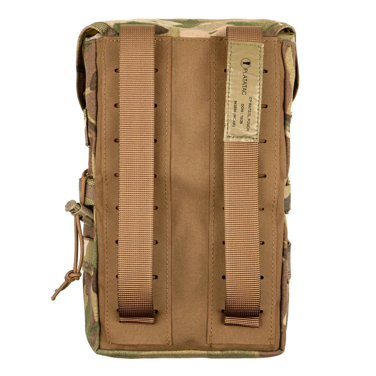 Sized to carry a full ration pack, 2-litre water bottle, or essential sustainment and cold weather items, the GP RATS 2L mounts securely to any PALS-compatible platform. It integrates particularly well with packs, providing clean, accessible external storage for equipment that needs to be reached quickly. www.moralepatches.com.au