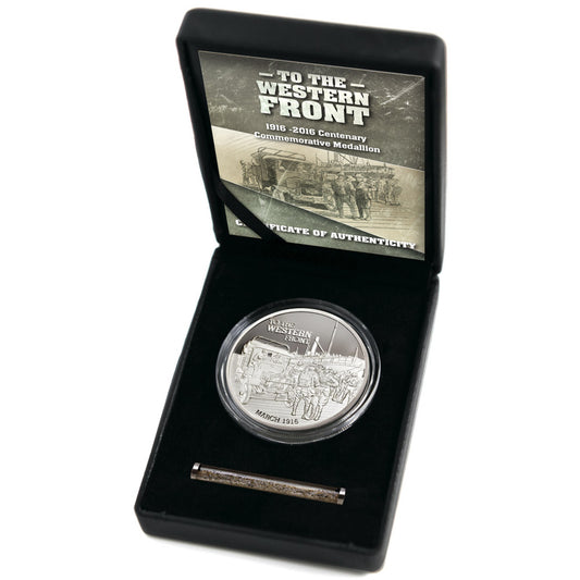 The limited edition Sands of Gallipoli Silver Medallion is a tribute to the brave Australian Imperial Force who fought on the Western Front during World War I.  www.moralepatches.com.au
