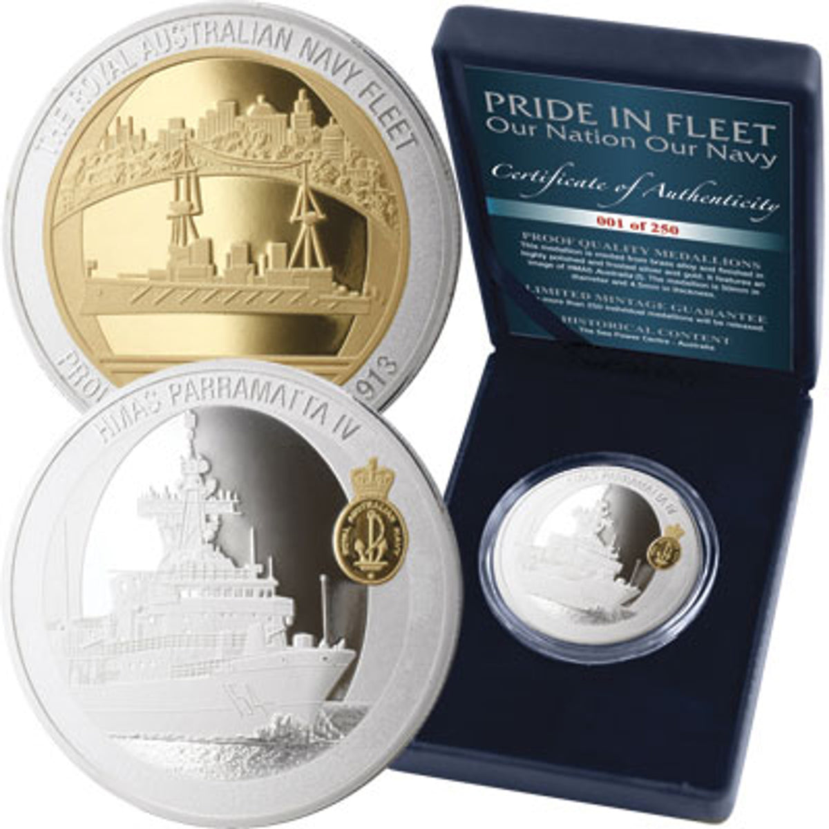 The HMAS Parramatta IV Limited Edition Medallion is a must-have collectible for military enthusiasts and history buffs. This exquisite medallion commemorates the service of HMAS Parramatta (IV), a renowned River Class anti-submarine destroyer escort in the Royal Australian Navy during the 1960s. www.moralepatches.com.au