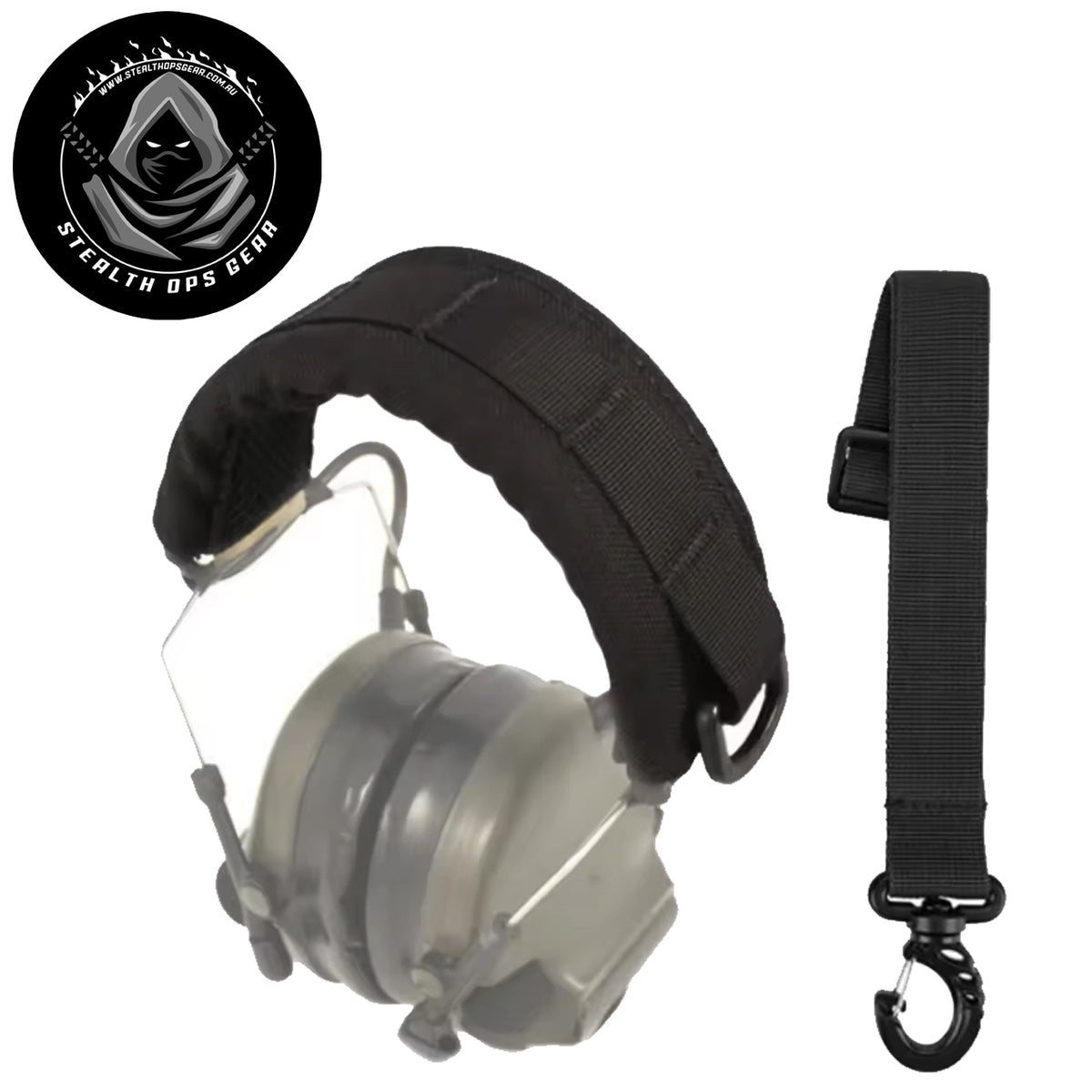 The Stealth Ops Gear Hearing Protection Comforter is a must-have for any tactical gear collection. Its innovative modular design allows for easy attachment and detachment of components, giving you the freedom to create a personalized and efficient setup. Take your gear to the next level with Stealth Ops Gear! www.moralepatches.com.au