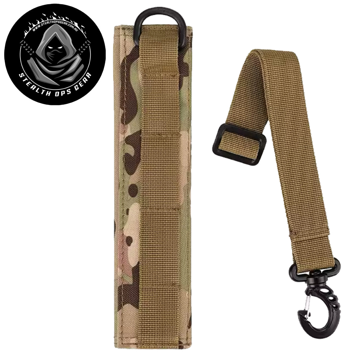 The Stealth Ops Gear Hearing Protection Comforter is a must-have for any tactical gear collection. Its innovative modular design allows for easy attachment and detachment of components, giving you the freedom to create a personalized and efficient setup. Take your gear to the next level with Stealth Ops Gear! www.moralepatches.com.au