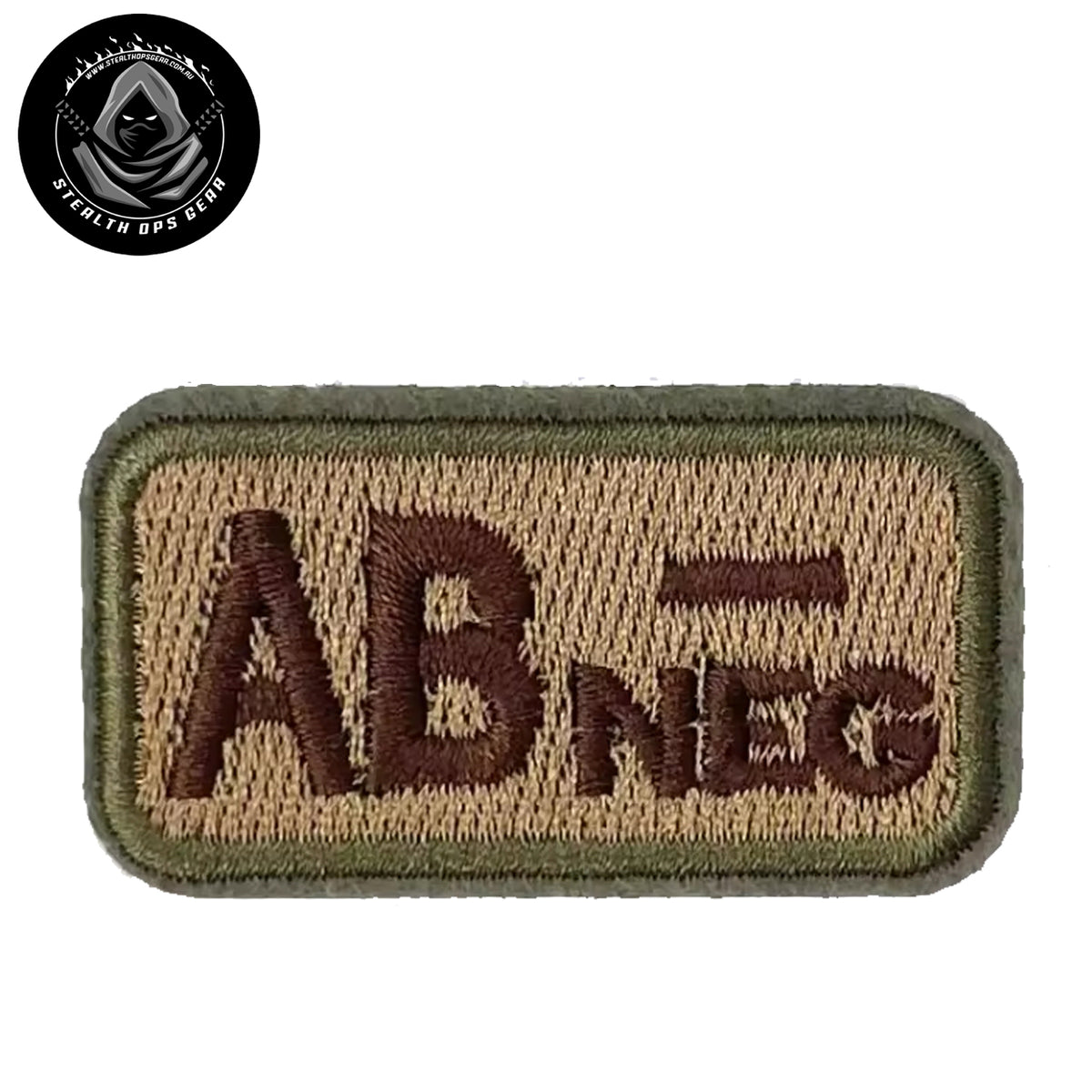 Unlock the true potential of your gear with the Stealth Ops Gear Small Blood Type PVC Patch Tan. This Velcro backed badge is perfect for adding to your field gear, jackets, shirts, pants, jeans, hats, or even creating your own patch board. Sized at 5x2.5cm, it's the perfect addition to your collection. Show off your unique style and proudly display your passion for the outdoors with this must-have patch. www.moralepatches.com.au
