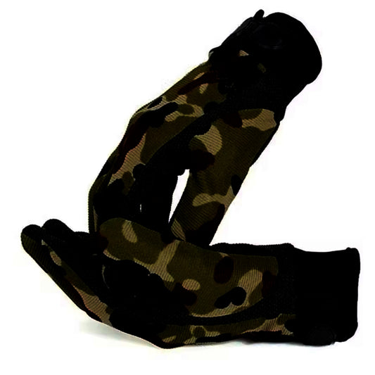 Unlike normal gloves, the tactical fingerless has more flexibility and stretch.  These are a one size fits most and are sized small to large for adjustments. www.moralepatches.com.au