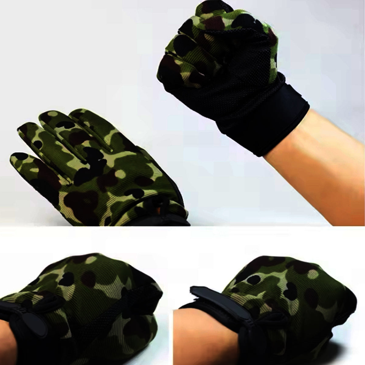 Unlike normal gloves, the tactical fingerless has more flexibility and stretch.  These are a one size fits most and are sized small to large for adjustments. www.moralepatches.com.au