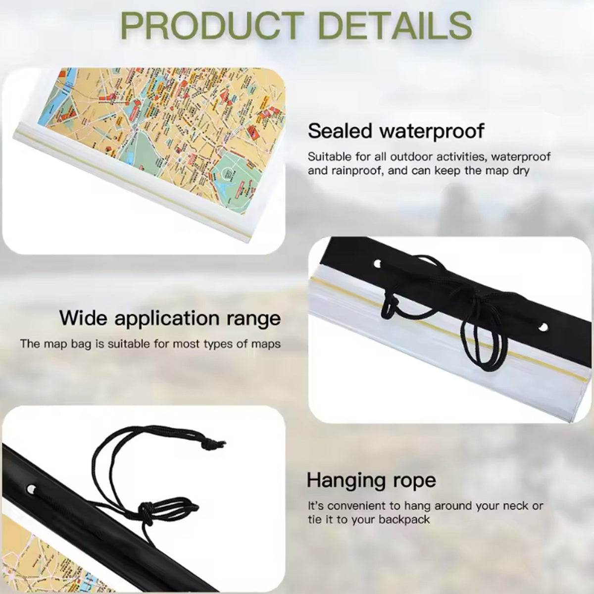 This incredible Waterproof Map Case by Stealth Ops Gear boasts a durable PVC material and features a reliable zipper closure to protect your maps from water damage. With a clear design and a generous size of 30.8x26.8cm, you'll be able to keep your maps safe and dry on any adventure! www.moralepatches.com.au
