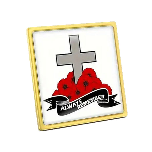The Memorial Poppy Lapel Badge is an emblem of respect and remembrance. It is perfect for those wishing to show their appreciation and offers a stylish enhancement to any outfit.  It serves as a commemoration of bravery and a reminder of the sacrifices made for our freedoms. www.moralepatches.com.au