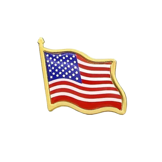 This gold-plated, enamel-filled lapel pin allows you to proudly display the USA flag while honouring all those who have served or are currently serving in all theatres of war and peacekeeping efforts. This lapel is great for supporting our allies. www.moralepatches.com.au