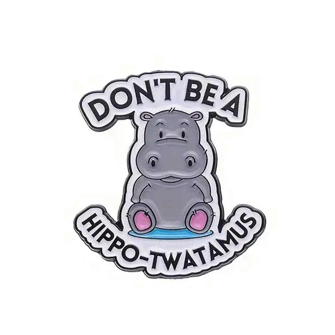 This playful and witty pin is perfect for the friend who shares your sense of humour. Showcasing the clever phrase "Don't Be A Lapel Pin."&nbsp; An ideal gift to brighten someone's day and offer a comforting virtual hug.

Size: 25mm (w) x 28mm (h) www.moralepatches.com.au
