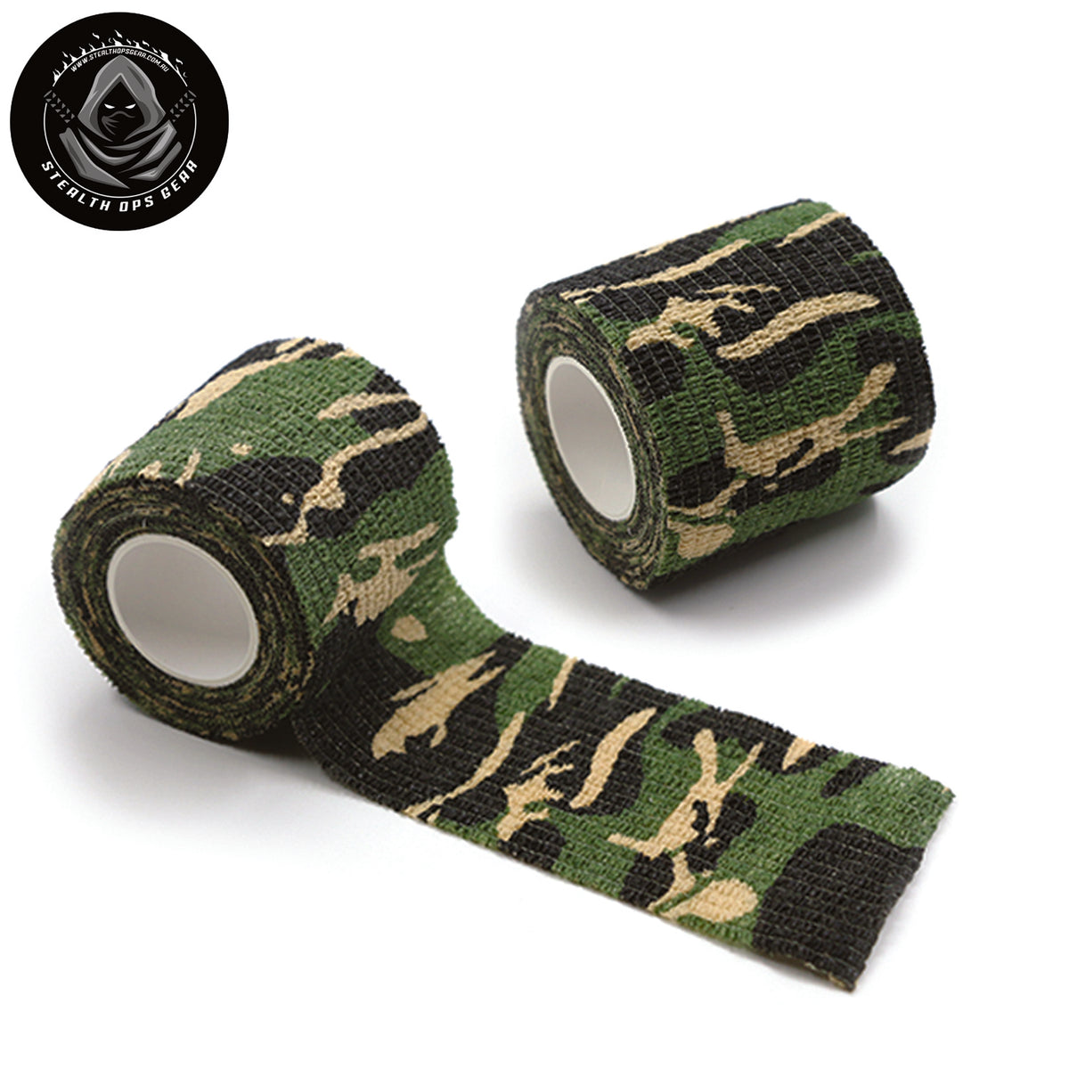 Self Cling Camo Wrap Tape 5cm x 4.5m by Stealth Ops Gear
