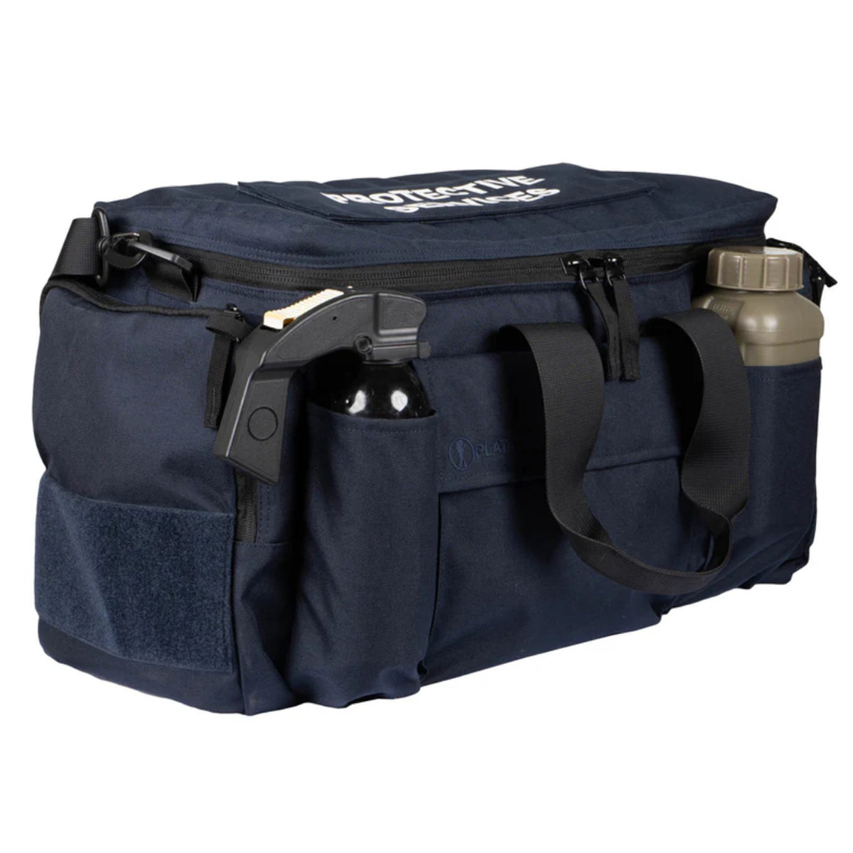 The updated Platatac Police Duty Bag (LE Duty Bag) has been redesigned to better suit the dynamic requirements of the modern officer. With faster access to all areas of the bag, including a large front flip pocket, water bottle pocket, Mk9 Foam pocket, and interior lid pockets that can be accessed in both directions or when the lid is fully opened. www.moralepatches.com.au