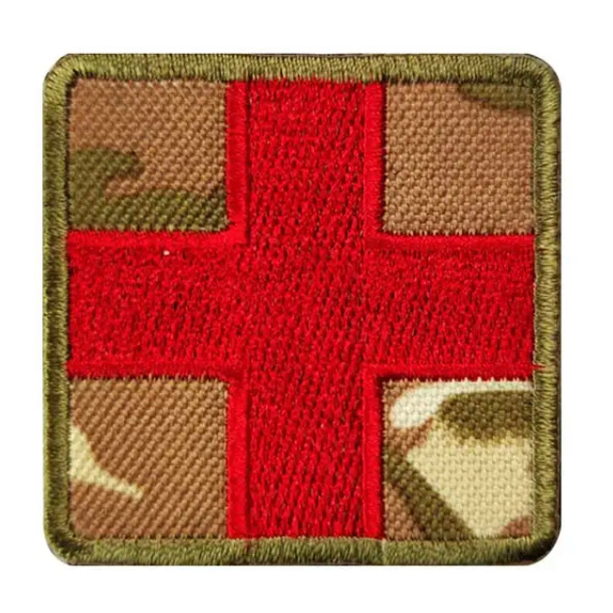 Experience the dependability of Medical Patch First Aid's Multicam Hook & Loop Patch! This 5x5cm attachable patch ensures effortless fastening to bags and equipment, providing you with the reassurance you deserve! www.moralepatches.com.au