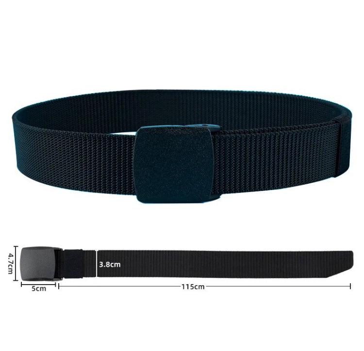 Nothing worse than having to take your belt off at the airport, this belt is the solution as it has no metal in it's design and is very solid and sturdy. This is also a good belt for out in the field as it sits really tight when done up unlike other non clipped belts that can lengthen when worn over time. www.moralepatches.com.au