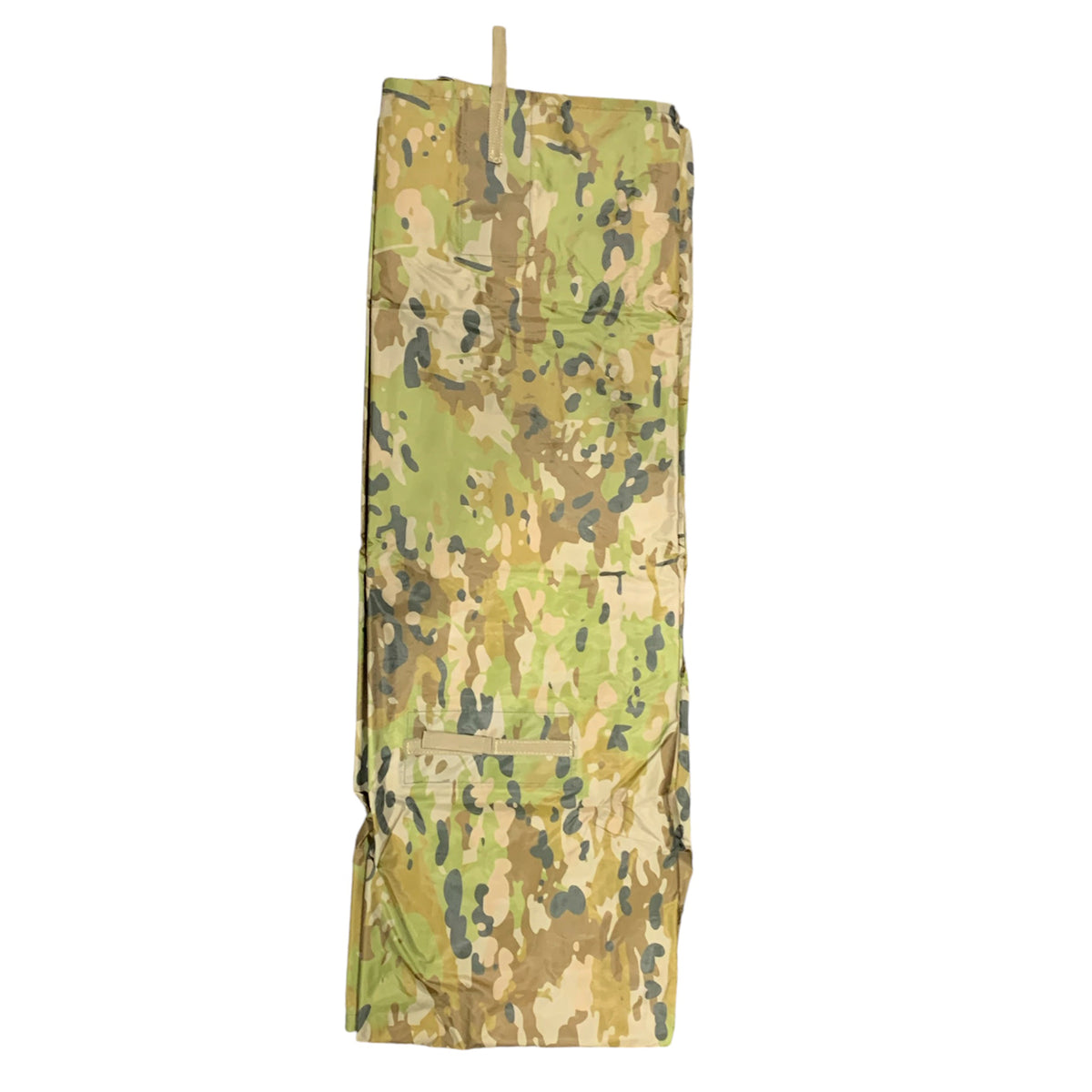 Stay dry and comfortable during your outdoor adventures with the Cadet AMCU Hootchie Full Length. This hootchie is made from 75D polyester taffeta and has a water head rating of 2000mm, providing top-notch waterproof protection. The seams are waterproof and the hootchie is strengthened with copper studs and durable webbing, ensuring its reliability in any weather. Measuring 278x186cm, it offers ample coverage for all your camping or hiking needs. www.moralepatches.com.au