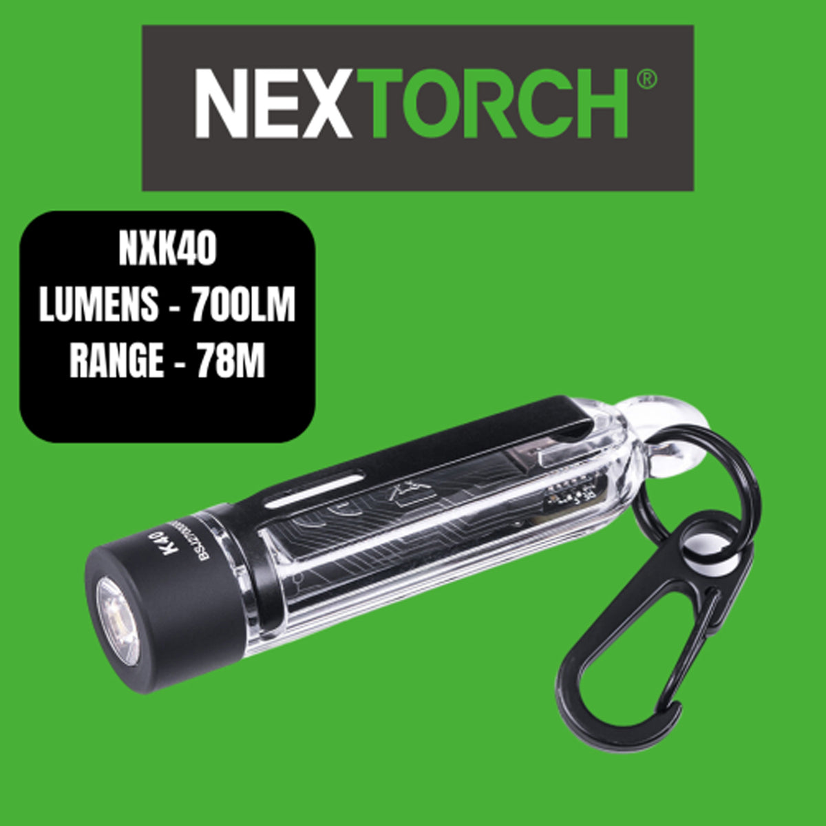 Our NEXTORCH K40 is already very popular with connoisseurs as an EDC – no wonder:
Tiny in size, but with a hell of a lot of luminosity and real quality, this mini LED lamp is a real winner. www.moralepatches.com.au