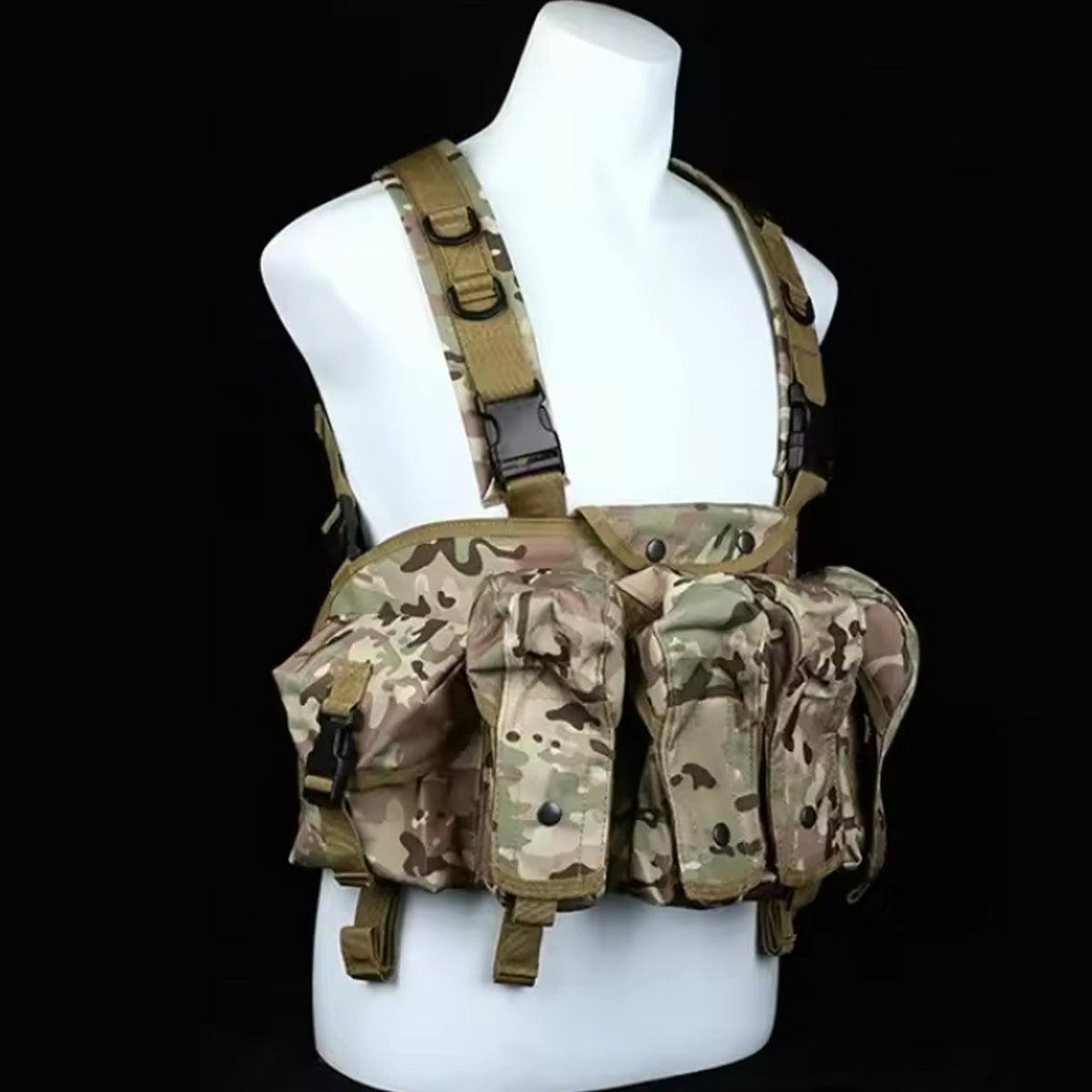 The multi-functional assault MOLLE system combat vest is made of 600D waterproof oxford cloth. The fabric has high precision and strong functionality which is more suitable for outdoor activities. www.moralepatches.com.au