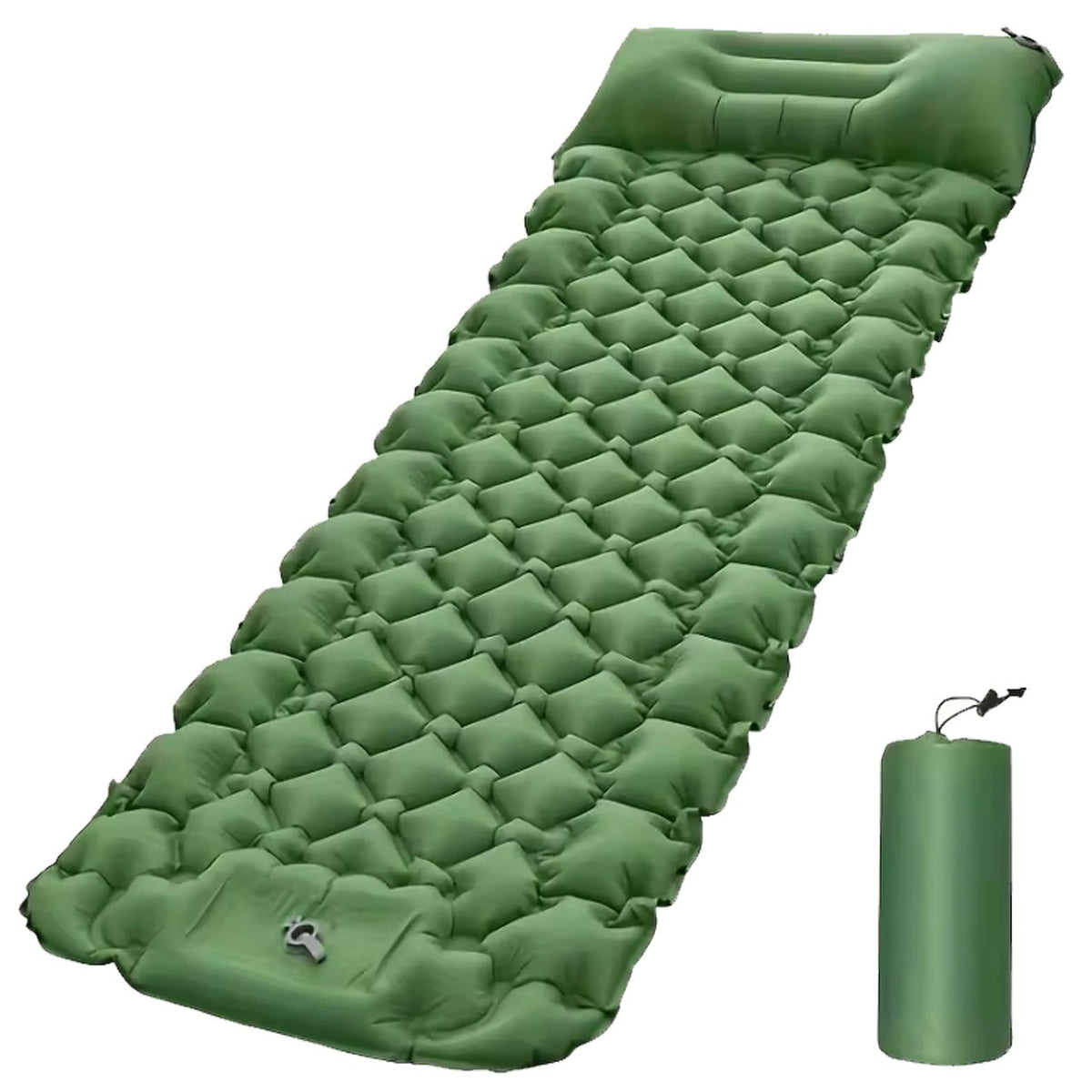 Experience the ultimate comfort and convenience with the Stealth OPS Sleeping Mat Green. Measuring 180x58cm, it is the perfect size for any camping adventure. It packs down to a compact 30x13x13cm, making it easy to carry on any journey. www.moralepatches.com.au