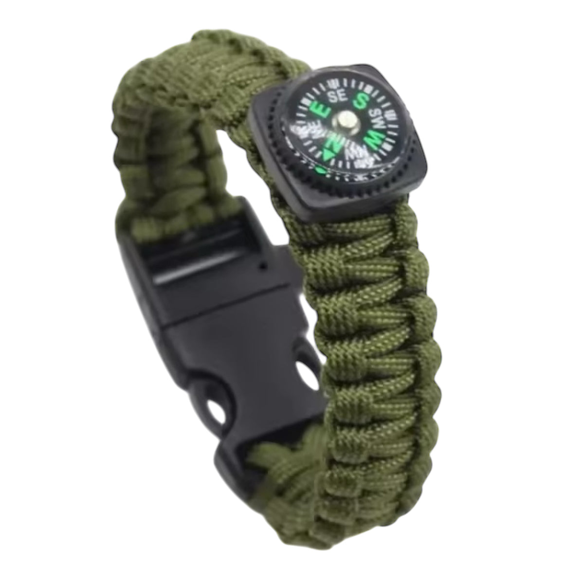 Experience the ultimate in survival gear with the Elite Tactical Paracord Compass &amp; Whistle Survival Bracelet 25cm. This durable and versatile bracelet is an essential accessory for any outdoor enthusiast, providing peace of mind and powerful functionality in one stylish package. Don't leave home without it! www.moralepatches.com.au