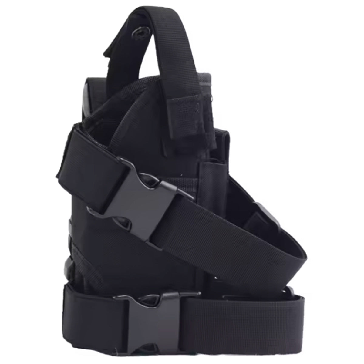 Adjustable Drop Leg Tactical Holster has been designed to fit the needs of any tactical, public safety, or military professional. The fully adjustable thigh holster will fit most full-frame semi-automatic pistols. www.moralepatches.com.au