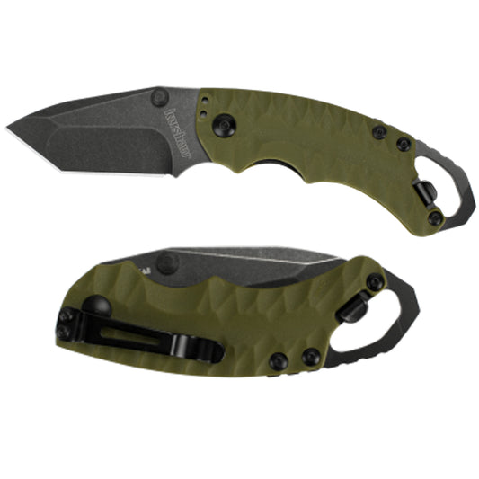The Shuffle II goes bigger and brawnier. It offers a bigger blade and a longer handle, yet it has the same multifunctional flexibility and value pricing that made the Kershaw Shuffle so popular. But the Shuffle II’s look is very different from the Shuffle.  www.moralepatches.com.au
