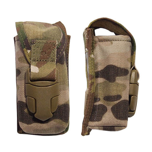 Boasting a single layer 1000 Denier cordura lid with tuck-buckle closure, the Kestrel 4500 Weather Station Pouch is the first foam-lined pouch that offers reliable, silent and quick one-handed opening. www.moralepatches.com.au