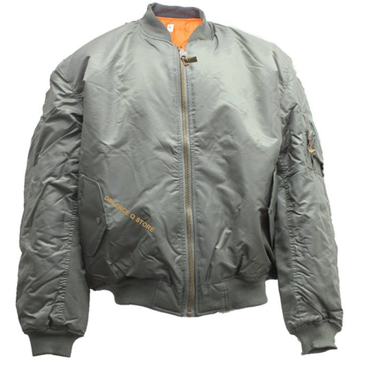 Introducing the MA-1 Flight Jacket Sage Green Defence Q Store - the perfect combination of style and functionality. Our classic jacket now features an enhanced Nylon Outershell, ensuring maximum protection against the elements. www.moralepatches.com.au