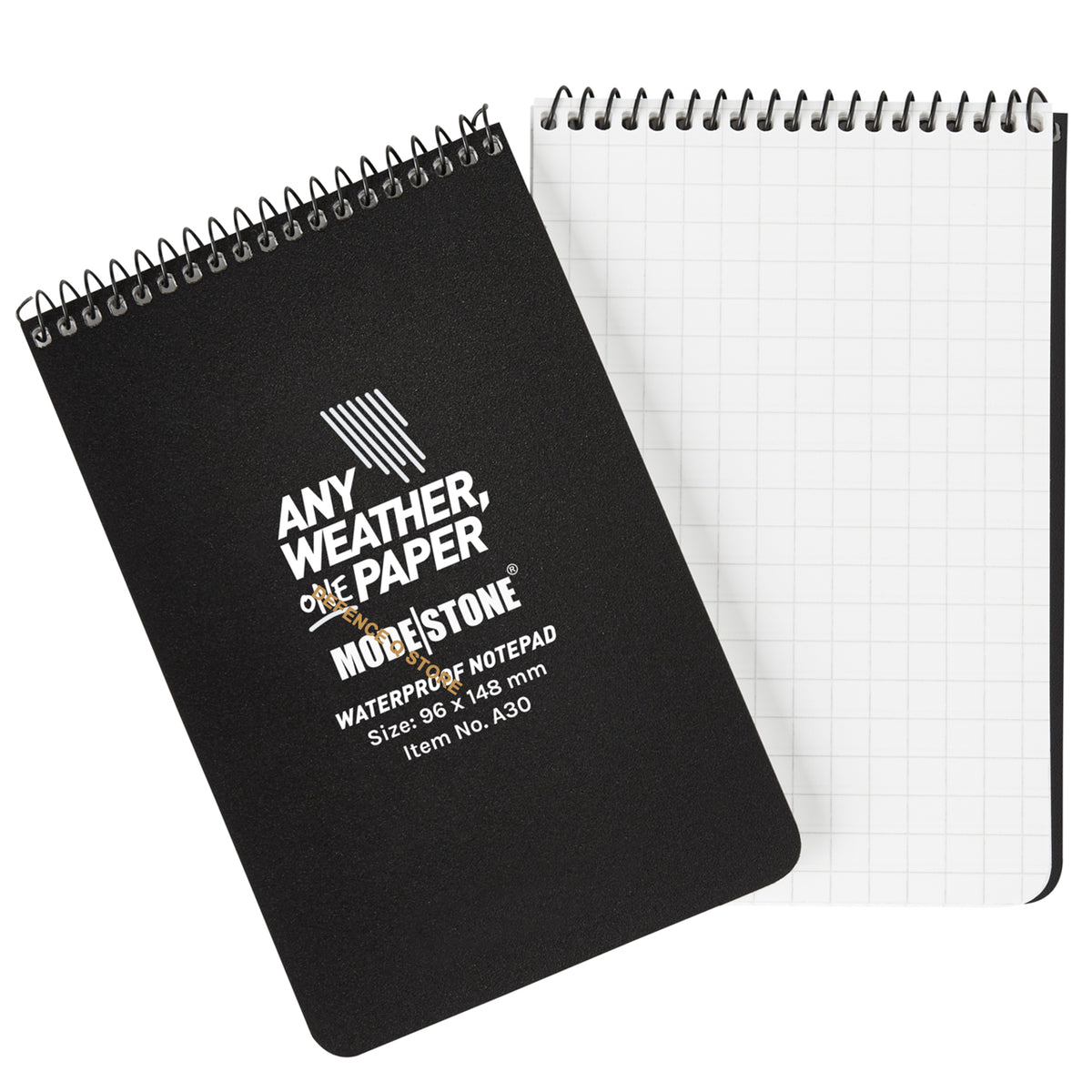 Modestone® notepads are a result of long-lasting product development. The idea of waterproof notepads started while the inventor, Kalle Kinnunen was serving in Finnish Defence Forces and his important notes from NCO School were destroyed by water. www.moralepatches.com.au